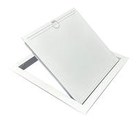 Panneau d'accès en aluminium, trappe de porte d'inspection murale 24x20/28x28/36x48 pouces pour câblage et câbles, armoire de couvercle de boîte à fusibles, avec poignée annulaire(22x44in/56x112cm)