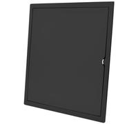 Panneau d'accès en graphite - 400 x 400 mm - En plastique ABS - Poignée facile à prendre en main - Pour salle de bain, cuisine et utilitaire