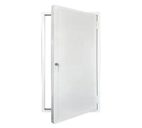 Panneau d'accès en métal 20x32 24x36 pouces avec serrure, porte de révision de trappe d'inspection, panneau de mur et de plafond, boîte de compteur, couvercle de boîte à fusibles(30x32in/76x81cm)