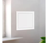 Panneau d'accès en métal，24"x20"/28"x28"/32"x32" couvercle de trou mural, trappe d'inspection porte de révision, compteurs de fils couvercle de boîte à fusibles pour électricité(18x18in/46x46cm)