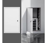 Panneau d'accès en métal blanc haute performance avec serrure pour cloison sèche - 40 x 80 cm Porte d'inspection sanitaire encastrée Design parfait pour un entretien et des réparations faciles