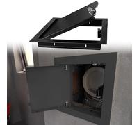 Panneau d'accès en métal, design pop-up à ressort pour faciliter l'inspection des tuyaux, de l'électricité et des câbles, solution de couvercle de trou mural