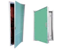 Panneau d'accès en placoplâtre, Trappe d'accès for cloisons sèches, plusieurs dimensions, cadre en aluminium, couvercle d'inspection for plaques de plâtre(Left,300x600mm/11.8x23.6in)