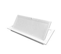 Panneau d'accès en plaques plâtre aluminium - Trappe d'inspection, trou d'accès aux services salle bain, couvercle boîte à fusibles panneaux plafond trappe de grenier avec poignée(26x36in/66x92cm)