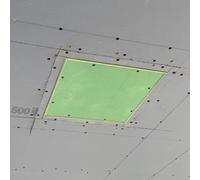 Panneau d'accès encastré à pousser pour ouvrir la porte cachée - Trappe d'inspection sans couture pour grenier, hôpital, école, hôtel - 400 x 800 mm - Design durable en plaques de plâtre