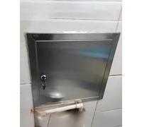 Panneau d'accès encastré avec porte verrouillable pour carrelage et cloison sèche, trappe d'inspection pour mur TV, vanne de douche et panneau électrique, design décoratif à clic