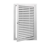Panneau d'accès encastré en Aluminium pour cloisons sèches, Largeur 12 à 36 po - Porte d'inspection carrée métallique pour système de plomberie, CVC et système Mural/Plafond - Trou d'accès p