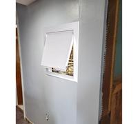 Panneau d'accès encastré en aluminium pour installation au plafond/mur, couvercle de porte de service pour plomberie, 35 x 35 cm - Idéal pour les hôpitaux, les hôtels, les bureaux et un usage privé