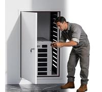 Panneau d'accès encastré résistant aux intempéries pour porte d'inspection d'intérieur verrouillable Convient aux ouvertures murales 45,7 x 71,1 cm, 61 x 91,4 cm, 71,1 x 101,6 cm, blanc (30 x 30/76,2