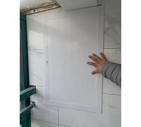 Panneau d'accès étanche avec interrupteur à bouton de porte pour montage mural et plafond