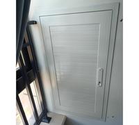 Panneau d'accès for chauffage - Blanc gris foncé, taille personnalisable. Panneau d'accès mural en aluminium encastré for unité extérieure de climatiseur, isolation phonique et réduction du bruit.(Whi