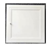 Panneau d'accès for cloisons sèches, portes d'accès aux murs plomberie, plaque recouvrement à rabat, panneau porte d'arbre service, services d'électricité/alarme(5x5in/13x13cm)