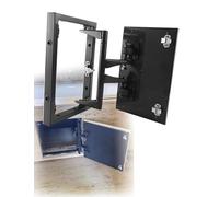 Panneau d'accès invisible pour carrelage et cloison sèche, design élégant pour tuyau de chauffage et accès aux câbles, adapté pour un usage domestique et commercial