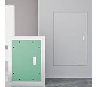 Panneau d'accès magnétique pour cloison sèche, 70 x 75 cm, porte d'accès galvanisée pour bâtiments commerciaux, sécurité incendie, hôtel, peinture facile, solution d'installation facile.