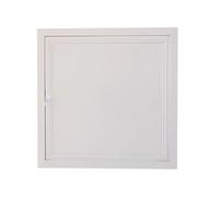 Panneau d'accès métallique verrouillable pour systèmes de Ventilation et cloisons sèches - Porte d'accès pour Inspection, plomberie, électricité et Services publics - Plaque Murale de Montag