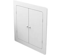 Panneau d'accès multifonction en PVC pour porte - Invisible sans couture pour murs - Plomberie, électricité, ouverture utilitaire de grenier
