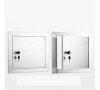 Panneau d'accès mural en métal, porte d'accès grenier avec loquet à clé, porte d'accès dissimulée, design pivotant à droite pour une installation et un entretien faciles