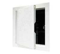 Panneau d'accès mural - Plaque de recouvrement de trou de plafond en aluminium, porte d'accès pour couvercle de boîte à fusibles de plomberie électrique, trappe d'inspection