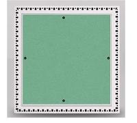 Panneau d'accès mural pré-encastré en ABS durable for cloisons sèches - Panneau dissimulé à ouverture par le haut for chambre d'enfant et cuisine(400x600mm)