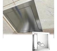 Panneau d'accès Panneau d'accès à la plomberie pour les évents de grenier 12 x 12, 16 x 16, 20 x 20 et 24 x 24 pouces, Couvercles métalliques pour évents de vide sanitaire(Dia 15.7x15.7in/40x40cm)