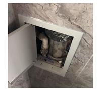 Panneau d'accès personnalisable 200 x 300 mm Trappe de porte d'inspection pour cloison sèche pour plafonds suspendus Gris clair multiple (100 x 100 à 600 x 600 mm)