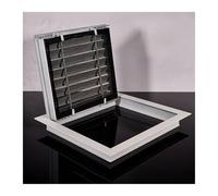 Panneau d'accès personnalisable pour grille d'aération avec filet filtrant, 15 x 15, 40 x 40, 60 x 60 cm - Porte d'accès murale idéale pour les écoles, les usines et les centres commerciaux