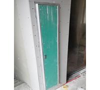 Panneau d'accès pour cloison sèche - 30,5 x 40,6 cm pour installations sanitaires - Facile à installer - Poignée durable - Convient pour une hauteur de 60 à 120 cm - Idéal pour un usage domestique et