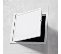 Panneau d'accès pour cloison sèche avec interrupteur rotatif, couvercle d'inspection blanc pour accès de plomberie, porte d'accès facile pour valve de service, trappe utilitaire durable, design