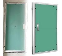 Panneau d'accès pour cloison sèche, cadre en aluminium, à peindre, porte encastrée robuste, plaque de couverture de trou mural dissimulé