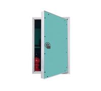 Panneau d'accès pour cloison sèche, fermeture magnétique dissimulée, loquet d'inspection, ouverture par pousser, design à peindre