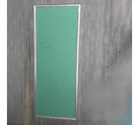 Panneau d'accès pour cloison sèche - Porte de service électrique et de plomberie à ressort, taille personnalisable avec cadre en aluminium