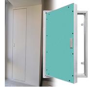 Panneau D'Accès pour Cloison Sèche Trappe D'Accès à Peindre pour Murs en Plaques de Plâtre Kit de Panneau d'entretien de Plomberie pour Porte D'Inspection Incendie Encastré (406 Mm X 1 219 Mm)