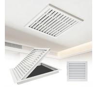 Panneau D'accès Pour Cloison Sèche, Trappe D'Acces Blanc, Porte D'Accès Plaque De Plâtre Invisible Pour Plomberie HVAC, Conception À Charnières, Installation Facile(9.8x19.7in(25x50) cm)