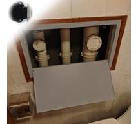 Panneau d'accès pour Les cloisons sèches Panneau d'accès à la plomberie, Trappe d'inspection du commutateur magnétique, Couvercle d'entrée de câble Universel pour CVC/Mur/Plafond,