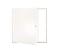 VEVOR Panneau d'accès pour cloisons sèches et plafonds, panneaux d'accès de plomberie 24 x 24 pouces, porte d'accès renforcée, couvercle de trou mural en acier robuste, panneau à charnière amovible fa