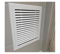 Panneau d'accès pour volet de cloison sèche, Panneau d'accès de couvercle d'évent en aluminium, plusieurs tailles amovibles avec filtre(450x450 mm/17.7x17.7 in)