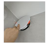 Panneau d'accès rond encastré for plafond et mur suspendus - Plaque de couverture d'inspection ASB, installation facile(15.0-17.0cm)