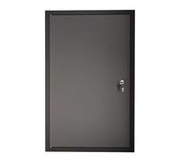 Panneau d'accès verrouillable avec cadre en aluminium, porte de boîte de compteur électrique de sécurité, couvercle de trappe de service de grenier pour murs