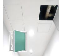 Panneau d'accès verrouillable en acier inoxydable - Couverture d'inspection personnalisable avec clés pour salle de bain, cuisine, îlot de barbecue extérieur - Porte murale durable et sécurisée