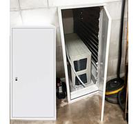 Panneau d'accès verrouillable en aluminium de 40,6 x 71,1 cm, accès universel pour cloison sèche résistant à la rouille, solution d'accès résidentiel sécurisée