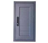 Panneau d'accès verrouillable en aluminium pour installations sanitaires, montage dissimulé, accès à clé, trappe d'accès pour cloison sèche, solution d'accès sûre et durable pour un usage privé et