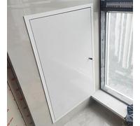 Panneau d'accès verrouillable, plaque de recouvrement pour trou mural, panneau d'accès métallique verrouillable pour cloisons sèches et murs, couvercle de porte robuste pour installations él