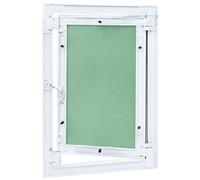 Panneau d'accès vidaXL avec cadre en alu et plaque de plâtre 300x400 mm