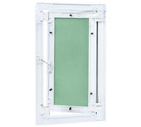 Panneau d'accès vidaXL avec cadre en aluminium et plaque de plâtre 250x400 mm