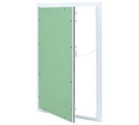 Panneau d'accès vidaXL en aluminium avec plaque de plâtre 500x700 mm