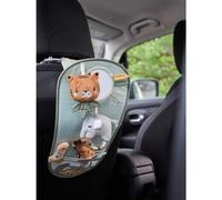 Panneau d'activités à suspendre vert clair uni avec decor TU