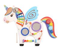 Panneau d'activités mural licorne blanc TU