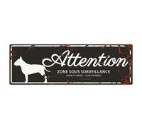 Panneau d'affichage d'avertissement D&D Home Beagle F Blanc 40x0,17x13,5 cm
