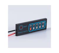 Panneau d'affichage de puissance LED Dc5-30V 12V 24V Indicateur de puissance Batterie au plomb-acide au lithium Affichage général de la puissance