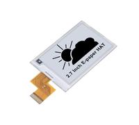 Panneau d'affichage E-Ink Raw de 2,7 pouces, résolution 264 x 176, consommation d'énergie ultra faible, interface SPI, pas de rétroéclairage, convient pour Raspberry Pi, Jetson Nano, STM32, et plus